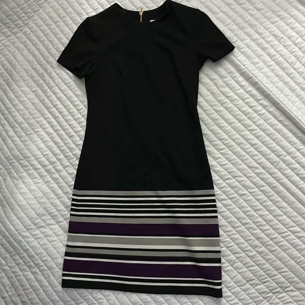CALVIN KLEIN BLACK DRESS SZ 0P
